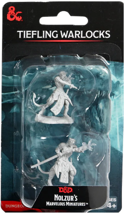 Dungeons & Dragons: Nolzurs Marvelous Miniatures: Tiefling Warlocks 90670